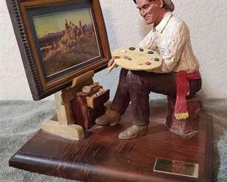 Bill Ohrmann Sculpture Of C M Russell