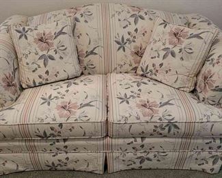 Floral Loveseat