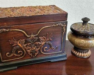 Heavy Resin Decorative Box Plus