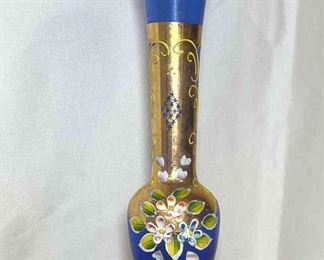Vintage Murano Blue Vase
