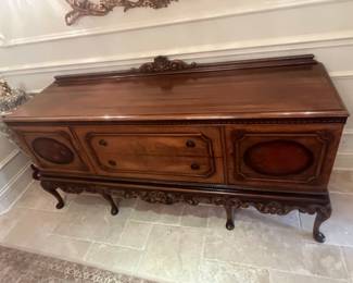 Berkey & Gay Furniture sideboard 77"W x 22"D x 37"H  