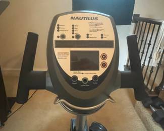 Nautilus recumbent bike 