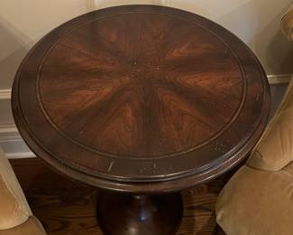 18" diameter side table 25"H 