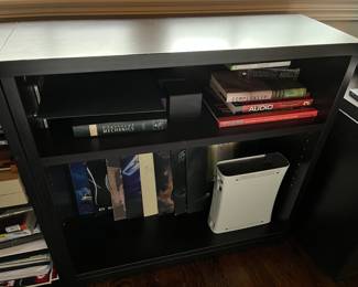 (2) bookcases (only one is photographed - contents NFS)