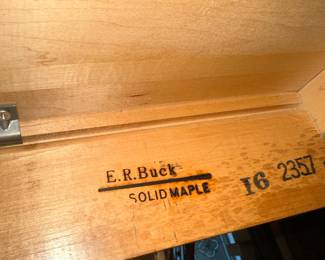 BUY IT NOW: $450 Dining Table + 6 Chairs by E.R. Buck