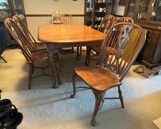 BUY IT NOW: $450 Dining Table + 6 Chairs by E.R. Buck