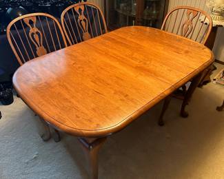 BUY IT NOW: $450 Dining Table + 6 Chairs by E.R. Buck