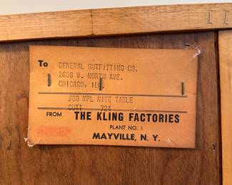 BUY IT NOW: $160 VTG MCM Maple Nightstand by Kling Furniture (2 Available)