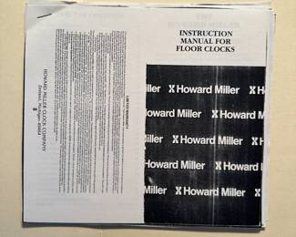 BUY IT NOW: $500 Vintage Grandfather Clock by Howard Miller