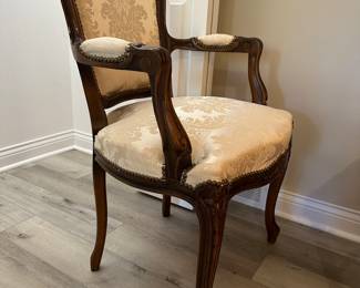 BUY IT NOW: $150 Antique French Armchair by Chateau D'ax Spa
