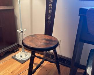 BUY IT NOW: $120 Antique Pine Milking Stool