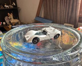 Buy it Now! $40 1968 White Chaparral with spoiler( not shown) U.S.