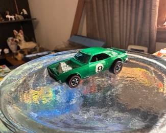 Buy it now! $100 1969 Heavy Chevy, HK-shiny green with dark interior 