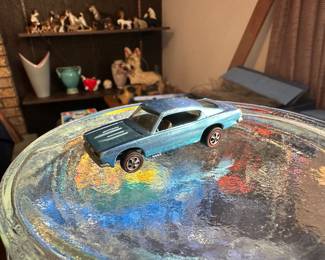 Sold. Buy it now!$50 1967 custom Barracuda, U.S. light blue, brown interior 