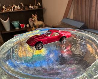 Sold. Buy it now!$60 Custom Corvette, U.S., Red rose, white interior 