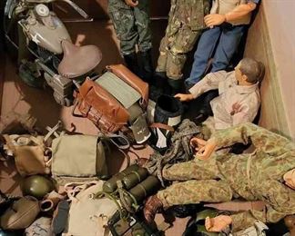 006 Circa 1990s GI Joe Action Figures