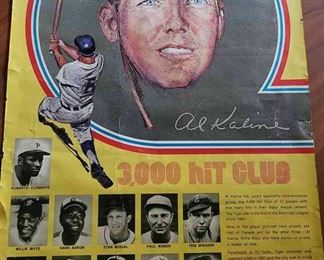 Baseball, 1974 3000 Hit Club Roster