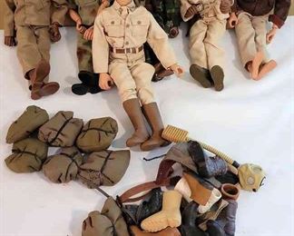 Circa 1990s GI Joes.