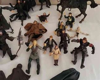 Lord Of The Rings Action Figures.