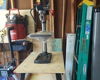 Craftsman Drill Press on Table and base - digital depth