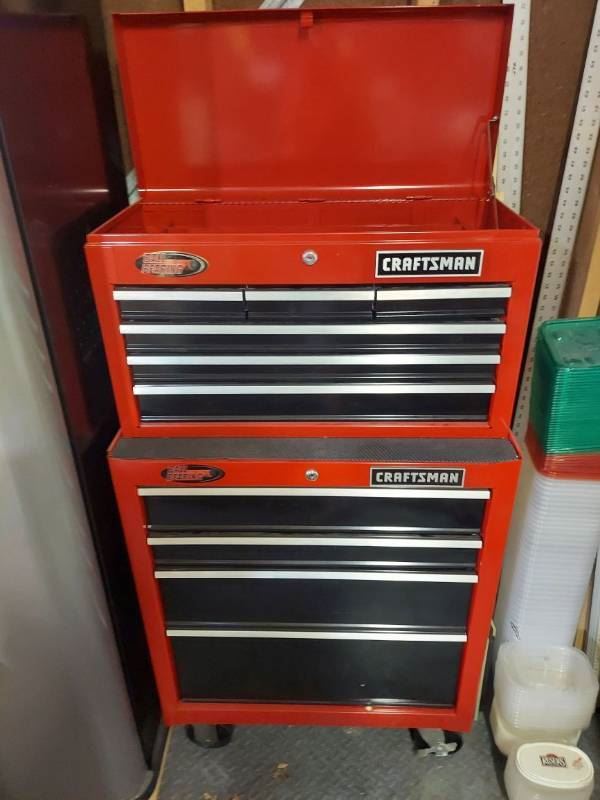 Craftsman Rolling 2 Pc toolbox
