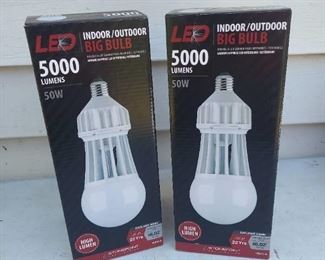(2) 50 watt light bulbs