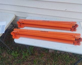 (2) Port A Mate saw horse