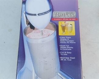 Hamilton Beach Portfolio Drink Master Classic Chrome Drink Milkshake Maker