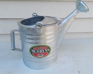 Behrens Hot Dipped Steel Watering Can