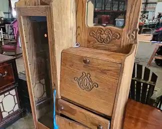 VINTAGE SECRETARY/CABINET/ DESK