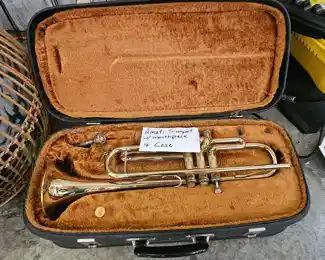 TRUMPET AND CASE