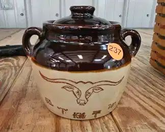 SMALL BEAN POT DECOR