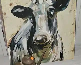 COW WALL PRINT AND OILER