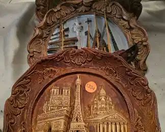 VINTAGE EUROPEAN ART DECOR WOOD DECOR