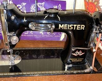 Vintage German made sewing machine