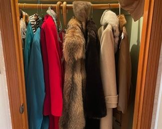 Lady's coats including