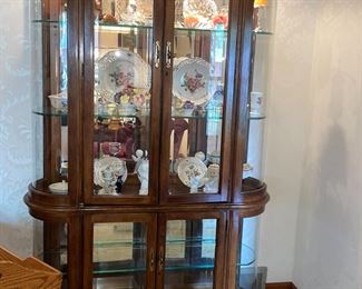 Very nice etagere display case
