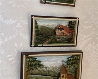 Carved dimentional art