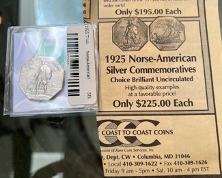 1925 Norse-American Silver Commemorative Coin