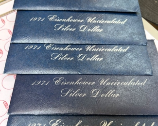 More 1971 Eisenhower Uncirculated Silver Dollars