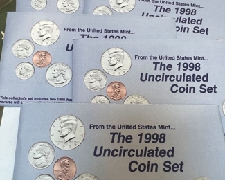 1998 Mint Uncirculated Coin Set