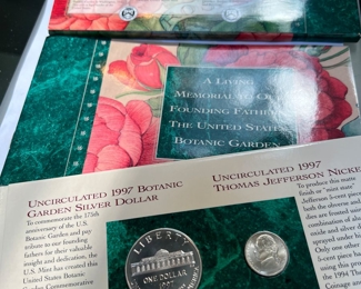 1997 Botanic Garden Coin Set