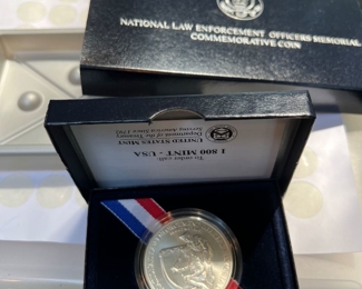 Mint National Law Enforcement Officers Memorial Commemorative Coin