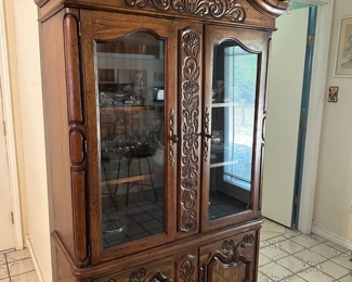 A family home is not complete without a china cabinet!