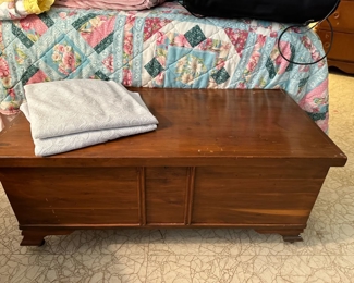 Cedar-lined chest