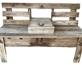 Outdoor Cooler Bench