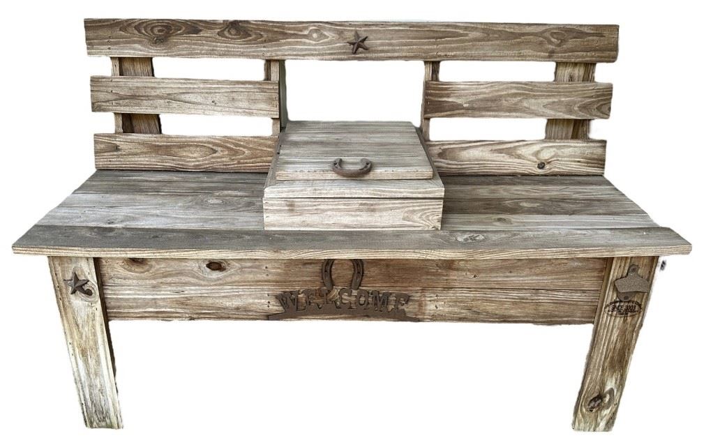 Outdoor Cooler Bench