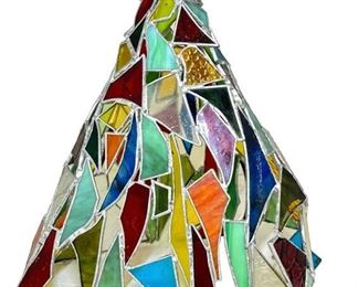 Stained Glass Christmas Tree
