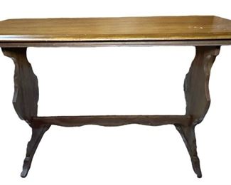 Trestle Console Table