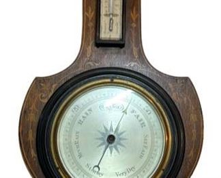 Vintage Banjo Barometer